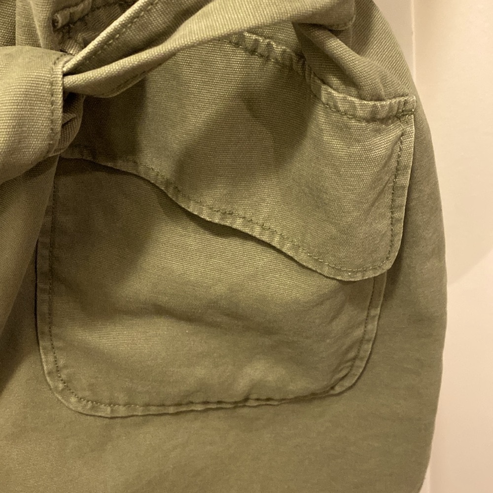 Olive Utility Jacket for Women - Picture 7 of 10